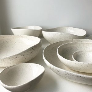 Ceramic bowls by Karin Amdal