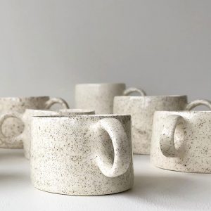 Ceramic cups by Karin Amdal