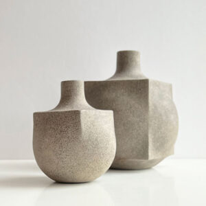 Ceramic vases by Karin Amdal