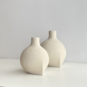 Ceramic vases by Karin Amdal