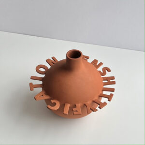 Ceramic vase by Karin Amdal