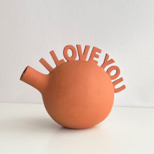 Ceramic vase by Karin Amdal