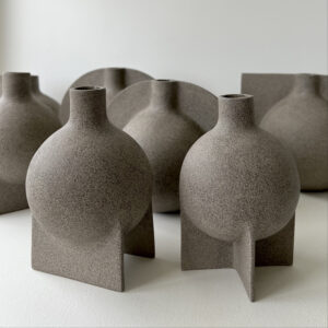 Ceramic vases by Karin Amdal