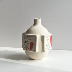 Ceramic vase by Karin Amdal